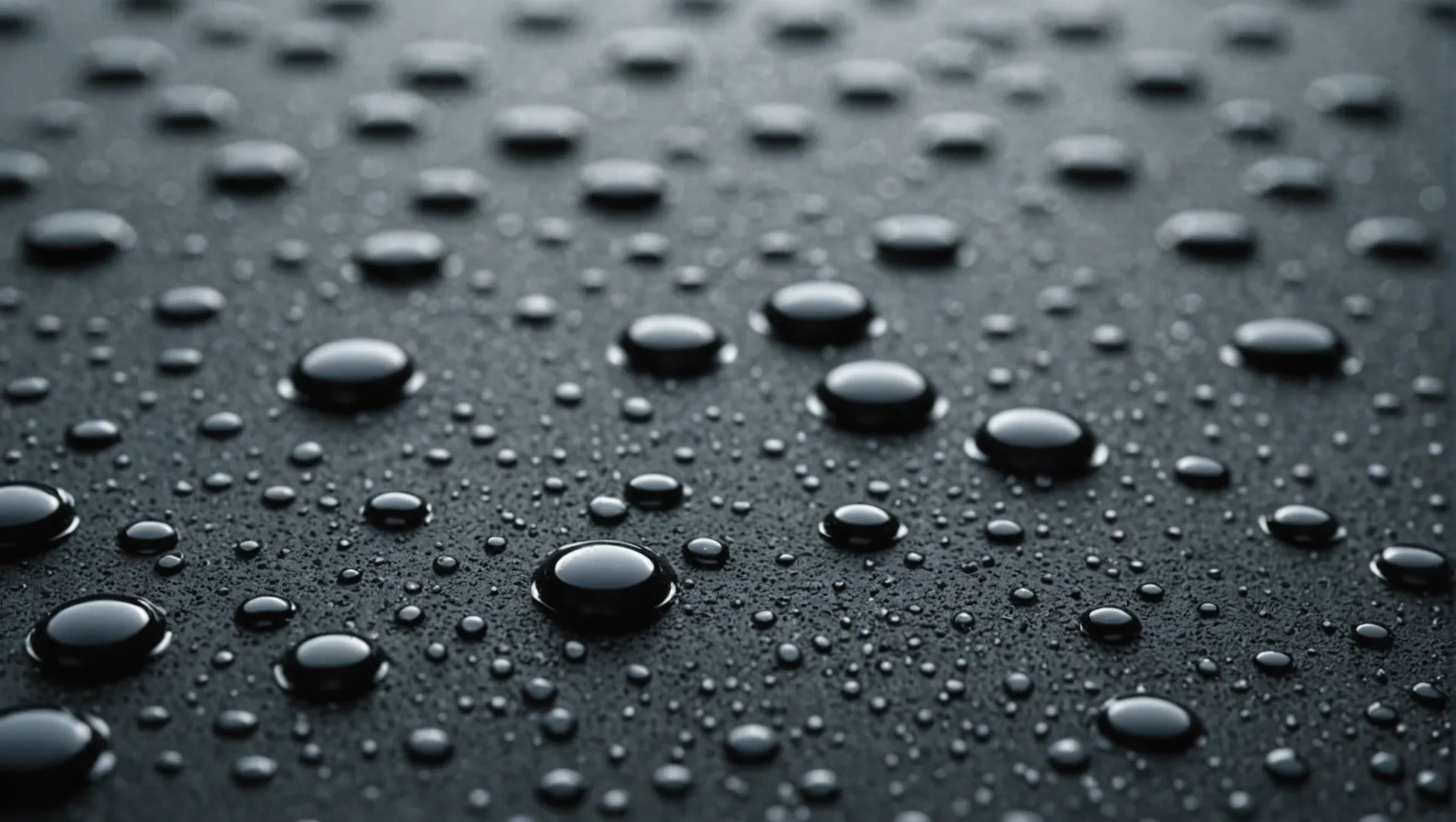 Primo piano del materiale in neoprene, che mostra la sua consistenza e la sua resistenza all'acqua.